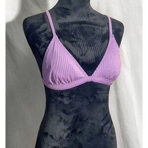 Bikini Top from Xhilaration, Purple Criss Cross Back, Size Large